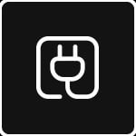Symbol für flexible und stromsparende Elektroheizung