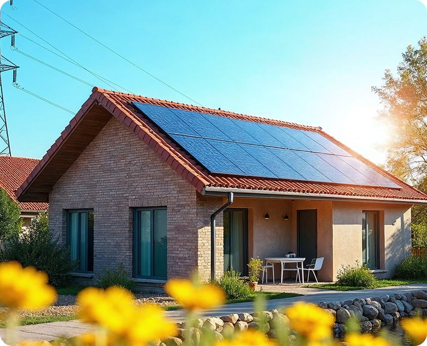 Solardach solarpanel Vosstech